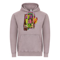 Vintage Zinc mardi gras alabama map Vintage Hoodie - CowGirlArtShop