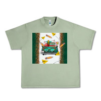Oil Green back to school truck Urban Heavy Tee - TumblerDesignByShophia