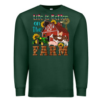 Western Life Is Better On The Farm Premium Sweatshirt | Teevron