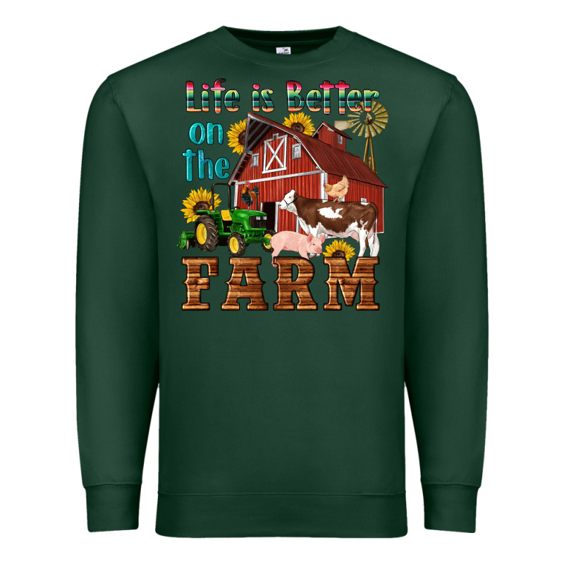 Western Life Is Better On The Farm Premium Sweatshirt by Artiststas | Teevron