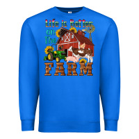True Royal western life is better on the farm Premium Sweatshirt - Artiststas