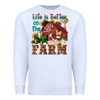 White western life is better on the farm Premium Sweatshirt - Artiststas