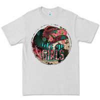 Dove Grey let's go girls Premium Tee - Jasminsmagicworld