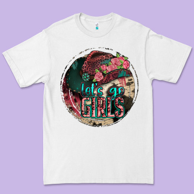 Let's Go Girls Premium Tee Designed By Jasminsmagicworld