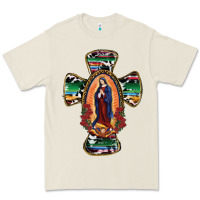 Our Lady Of Guadalupe Cross Premium Tee | Teevron