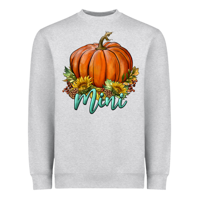 Pumpkin Mini Heavyweight Sweatshirt by BundleAndBundleShop | Teevron