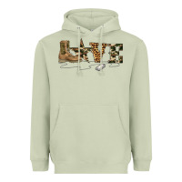 Matcha camouflage military boots love Heavyweight Hoodie - Artiststas
