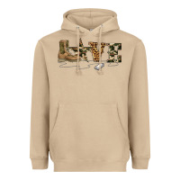 Mushroom camouflage military boots love Heavyweight Hoodie - Artiststas
