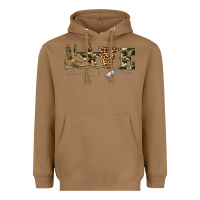 Toasted Coconut camouflage military boots love Heavyweight Hoodie - Artiststas