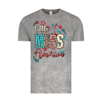 Cloud Rock Little miss America 4th of july Vintage Tee - HowdyJamesFarm