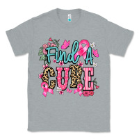 Heather Grey find a cure Classic Tee - NancyCooperArtShop
