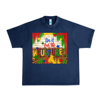 Navy do it for the culture Urban Heavy Tee - TumblerDesignByShophia