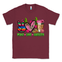 Burgundy But first cafecito y chismecito Classic Tee - RanaPortraitStore