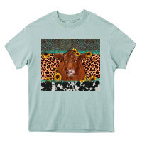 Arona red angus leopard Heavy Core Tee - JahusDesignShop