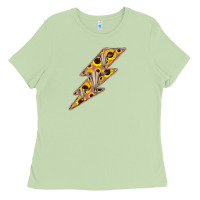 Matcha Sunflower and Skull Lightning Ladies Tee - Bettercallsaul