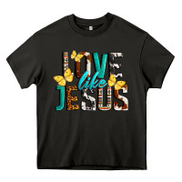 Asphalt Love Like Jesus Heavy Core Tee - LillyAllenDesigns