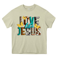 Mossy Love Like Jesus Heavy Core Tee - LillyAllenDesigns