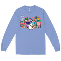 Colony Blue Easter Day coffee drink Long Sleeve Tee - HowdyJamesFarm