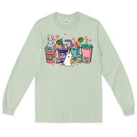 Matcha Easter Day coffee drink Long Sleeve Tee - HowdyJamesFarm