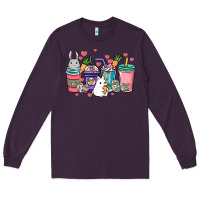 Plum Easter Day coffee drink Long Sleeve Tee - HowdyJamesFarm