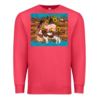 Cardinal western farm cow pig rooster chick farm chicken barn Premium Sweatshirt - Artiststas