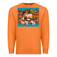 Carrot western farm cow pig rooster chick farm chicken barn Premium Sweatshirt - Artiststas