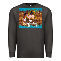 Smoke western farm cow pig rooster chick farm chicken barn Premium Sweatshirt - Artiststas