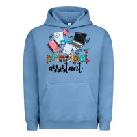 Pigment Pebble Blue principal assistant Urban Hoodie - AdoDesignShop