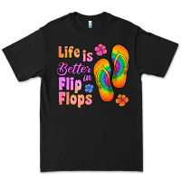 Black life is better in flip flops Premium Tee - Jasminsmagicworld