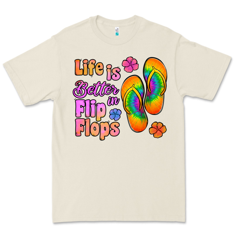Life Is Better In Flip Flops Premium Tee by Jasminsmagicworld | Teevron