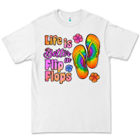 White life is better in flip flops Premium Tee - Jasminsmagicworld