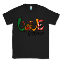 Black love Christmas Classic Tee - CowhideDigitalArt