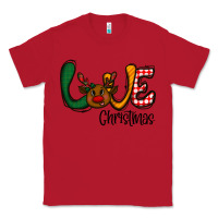 Red love Christmas Classic Tee - CowhideDigitalArt