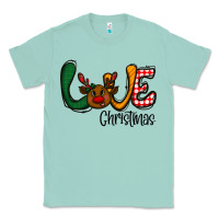 Seafoam love Christmas Classic Tee - CowhideDigitalArt
