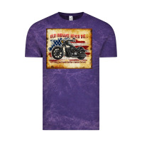 Cloud Purple old indians never die Vintage Tee - TumblerDesignByShophia