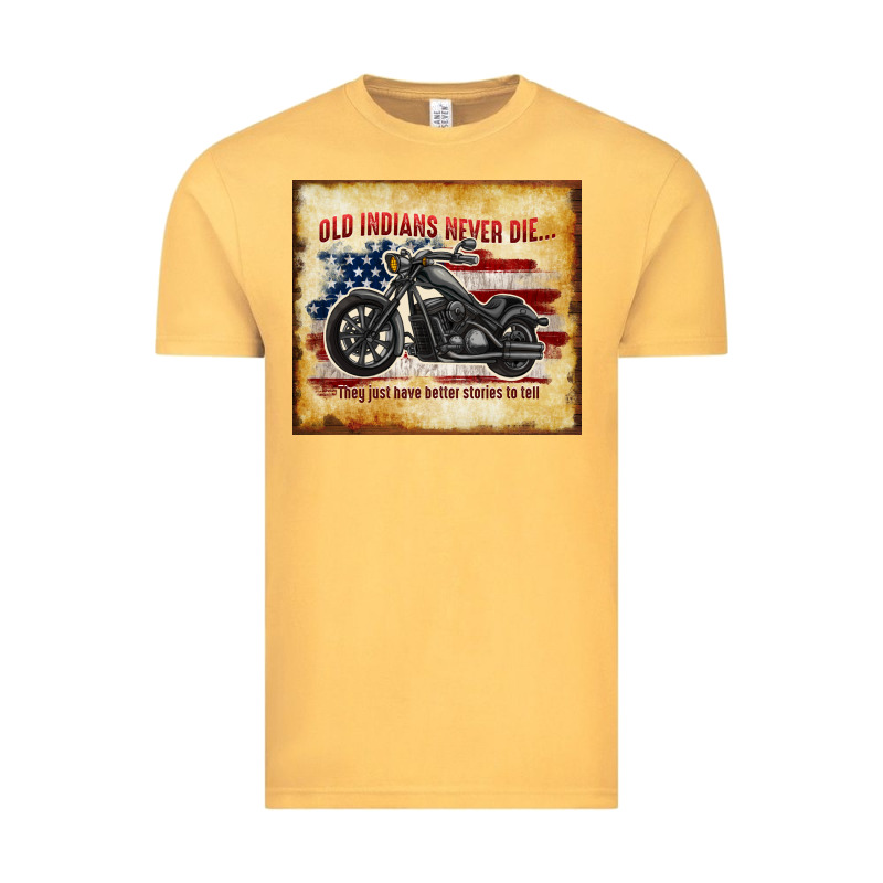 Old Indians Never Die Vintage Tee by TumblerDesignByShophia | Teevron