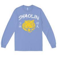 Colony Blue Tiger Shaolin Kung Fu Chinese Symbol Wushu Martial Arts Gift Long Sleeve Tee - minhPixels