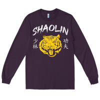 Plum Tiger Shaolin Kung Fu Chinese Symbol Wushu Martial Arts Gift Long Sleeve Tee - minhPixels