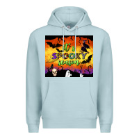Blue Mist it's spooky season tumbler Premium Hoodie - BundleAndBundleShop