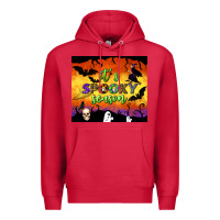 Cardinal it's spooky season tumbler Premium Hoodie - BundleAndBundleShop