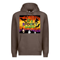 Coffee it's spooky season tumbler Premium Hoodie - BundleAndBundleShop