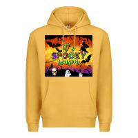 Mustard it's spooky season tumbler Premium Hoodie - BundleAndBundleShop