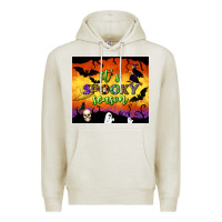 Oatmeal Heather it's spooky season tumbler Premium Hoodie - BundleAndBundleShop
