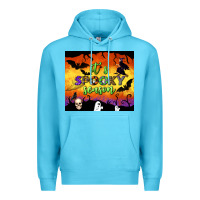 Ocean Blue it's spooky season tumbler Premium Hoodie - BundleAndBundleShop