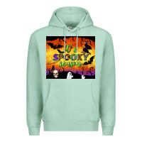 Seafoam it's spooky season tumbler Premium Hoodie - BundleAndBundleShop