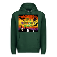Sports Green it's spooky season tumbler Premium Hoodie - BundleAndBundleShop