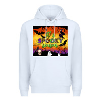 White it's spooky season tumbler Premium Hoodie - BundleAndBundleShop