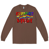 Chestnut Support squad pride Long Sleeve Tee - CowGirlArtShop