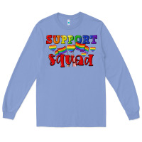 Colony Blue Support squad pride Long Sleeve Tee - CowGirlArtShop