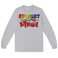 Moon Dust Support squad pride Long Sleeve Tee - CowGirlArtShop